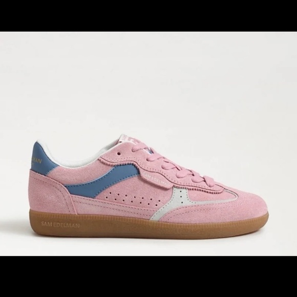 Sam Edelman Kallen Sneaker in Lolita Pink/Flex Navy Suede
size 9.5 - Picture 4 of 12